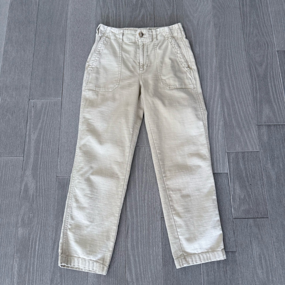 FAHERTY Stretch Surplus Pants In Safari Size 27 Beige Casual Cargo Utility Pants - Picture 14 of 16